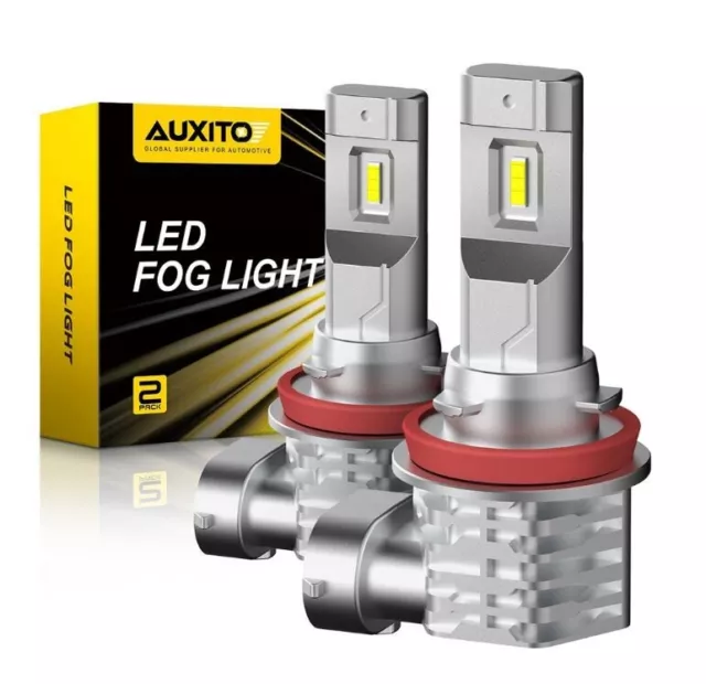 H11 LED Coppia Lampade Alta Qualita' Fari Auto Moto 6500K Garanzia 12 mesi