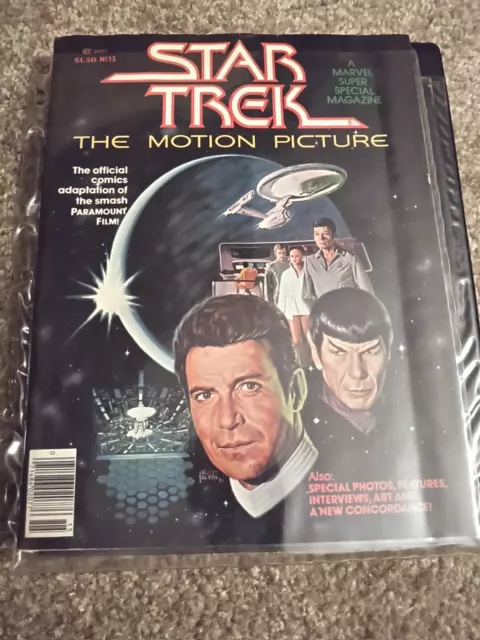 Vintage Marvel Super Special Magazine Star Trek