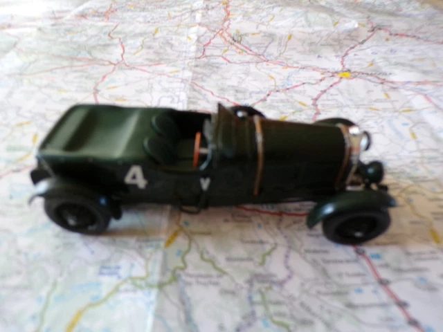 Modèle Réduit 1:43 Spark Bentley Speed Six #4 - Vainqueur 24H Le Mans 1930 - Neuf Sous Boîte