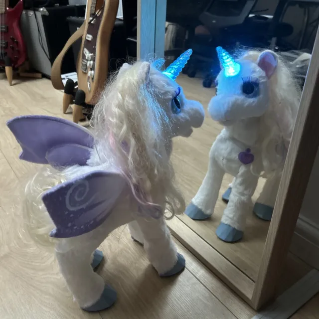 Fur Real Friends Star Lily Magical Light Up  Unicorn