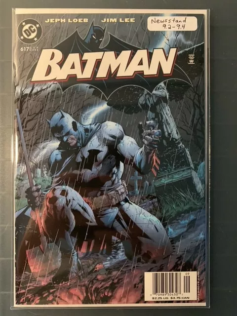 Batman #617 NM 9.2 Newsstand! Hush Story! Jim Lee Art!