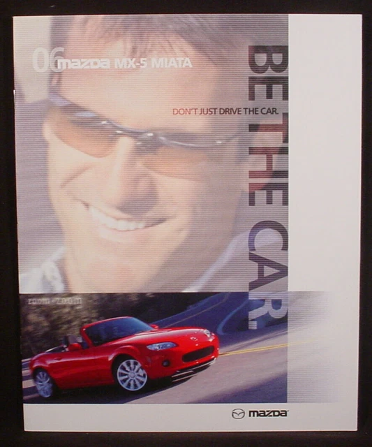 2006 Mazda Miata Mx-5 Deluxe Sales Brochure Folder - Original
