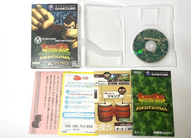 Jeu GameCube Donkey Kong Jungle Beat Version Japonaise NTSC - Bon état
