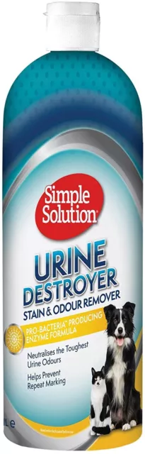 Simple Solution Urine Destroyer Chats et Chiens 1L