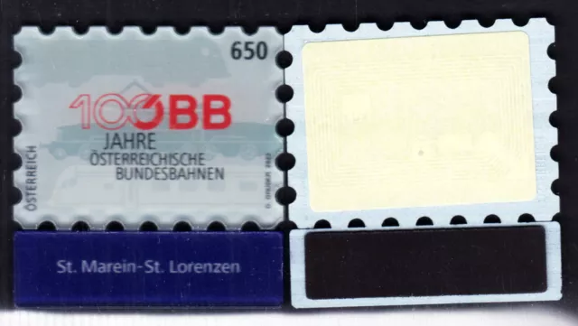 2023 09 30, Block, "100 Jahre ÖBB" Nominale 650 C