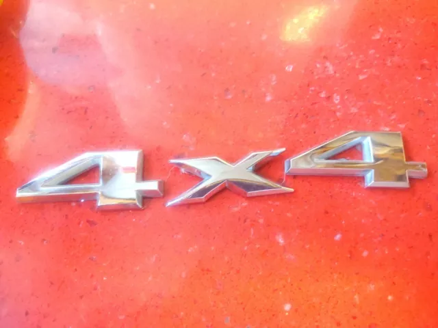 Jeep 4x4 emblem letters badge decal Liberty Grand Cherokee OEM Genuine Original