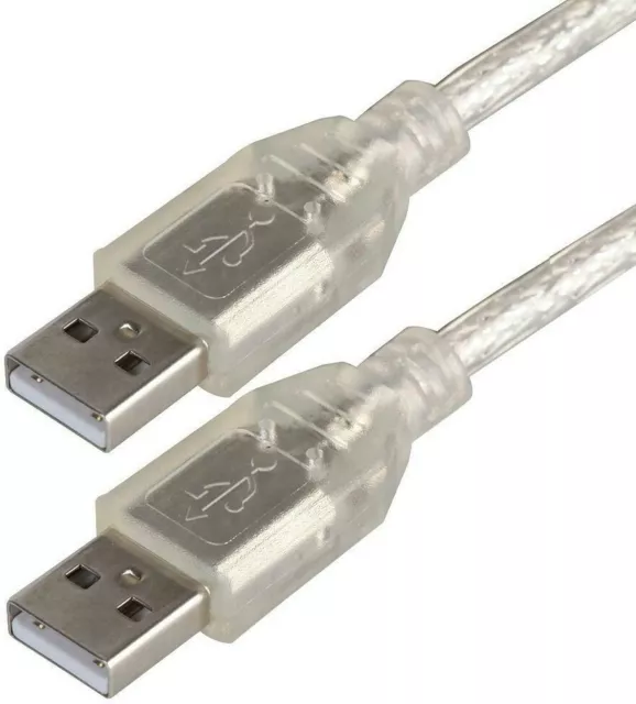 5M, Usb 2.0 Hi Speed A Stecker Auf Steckerkabel, Am-Am Transparent Verlängerungskabel