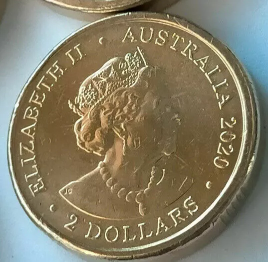 🔥2020 Yellow Coin Australia UNC zwei Dollar $2 Sport Game Coins Australian... 2