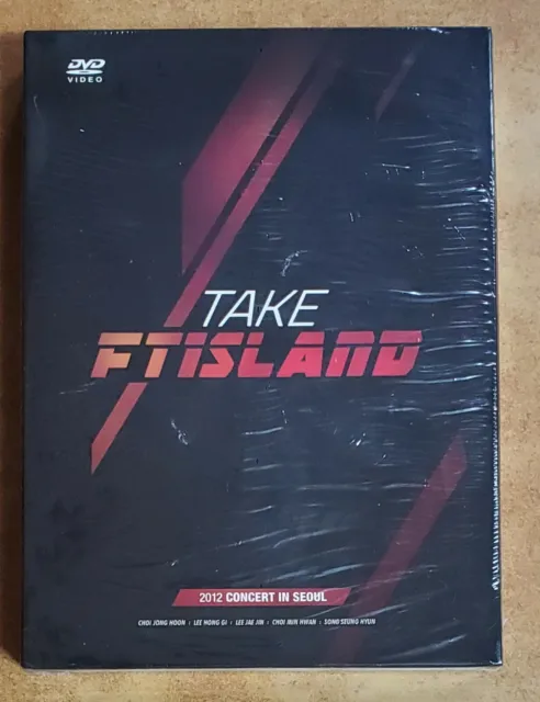 FTISLAND 2012 FT Island Concert: Take FT Island DVD + PHOTOBOOK SEALED