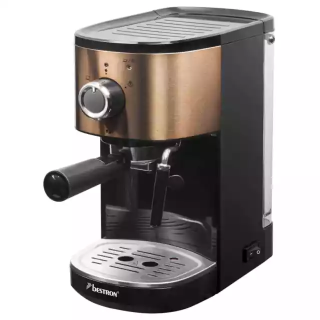 Bestron Machine à expresso Copper Collection AES1000CO 1,2 L