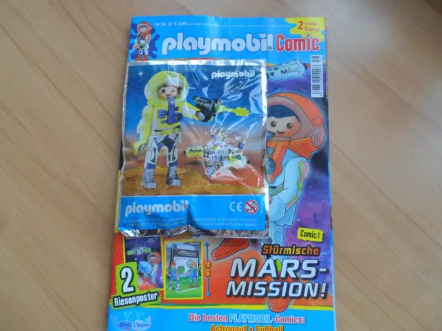 Magazin/ Comic mit Playmobilfigur- Mars Mission-Neu, OVP