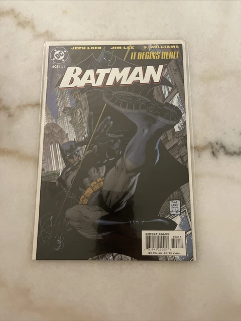 Batman #608 Hush Storyline Jim Lee Cover DC Comics 2002 High Grade