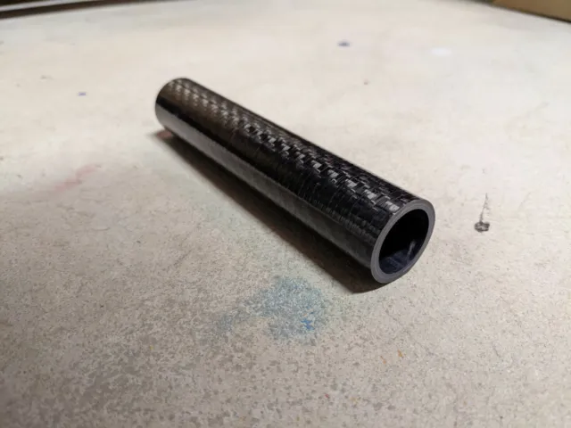 Carbon Fiber Tube Twill Weave 0.875 x 1.125 x 5.75 inch