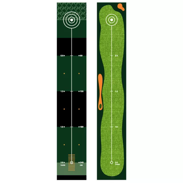 50x300cm Golf Putting Green Matte Golftrainingshilfen für Home Office