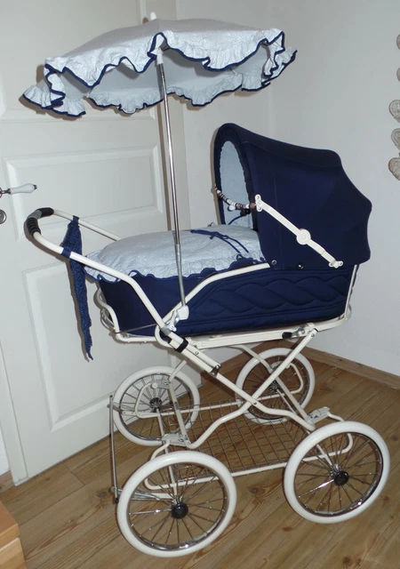 NOSTALGIE KINDERWAGEN KOMBI 80er Fischer Vintage Retro + Emmaljunga Einlage  RAR EUR 719,00 - PicClick DE