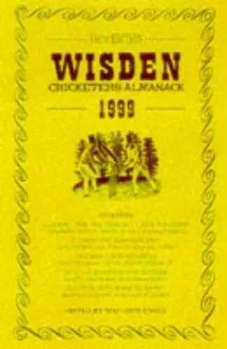 Wisden Cricketers' Almanack 1999 Paperback Book The Cheap Fast Free Post