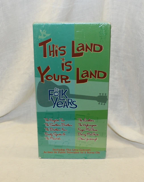 This Land is Your Land: The Folk Years (10 CD Box Set, 2002, Time Life)