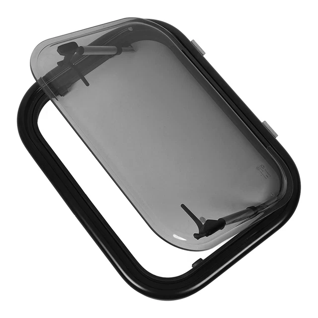 External Exit Window Rounded Acrylic Double Layer 550x400mm UV Proof Anti