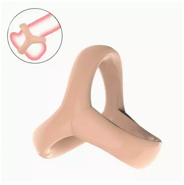 Anneau pénis phallus silicone chair stimulation érection sextoy pénétration