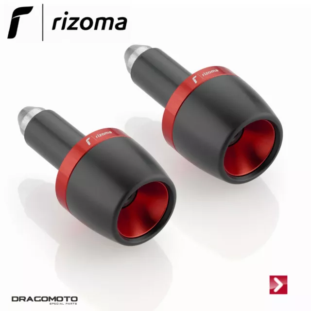 DUCATI Monster 821 2018-2020 Embouts de guidon RIZOMA MA532R Rouge