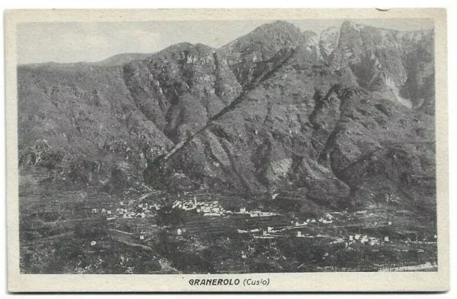 CARTOLINA DI VERBANIA ,CUSIO GRANEROLO - PANORAMA non viaggiata 1941