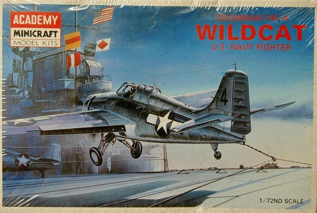 ACADEMY GRUMMAN F4F-4 Wildcat U.s. Navy Fighter EUR 10,00 - PicClick FR