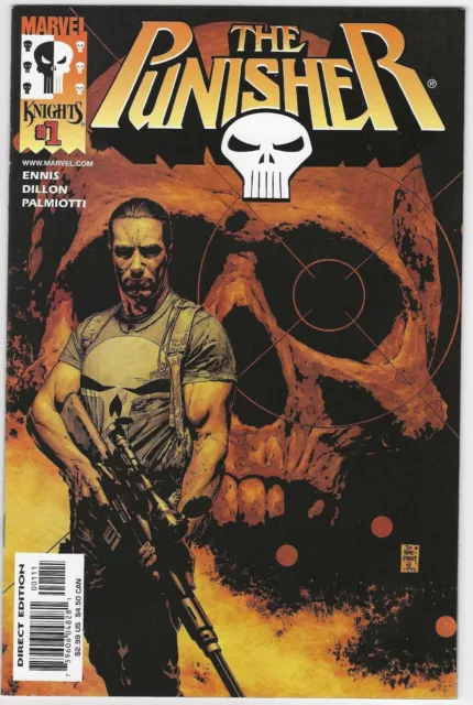 PUNISHER 1 NM 1st PRINT FRANK CASTLE GARTH ENNIS 2000 5th SERIES LB2