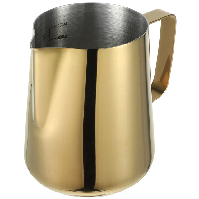 5pcs Milk Jug Household Milk Frothing Pitcher Milk Steaming Pitcher Espresso