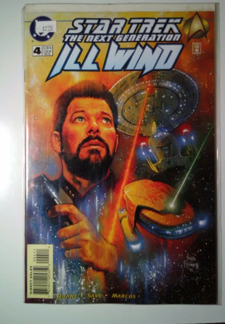 Star Trek: The Next Generation -- Ill Wind #4 (1996) DC Comics 9.4 NM Comic Book