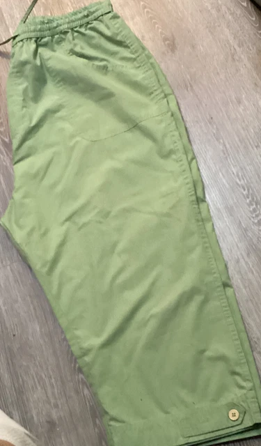Uniti Casuals ' Cropped  Pants W/Drawstring Size 1X