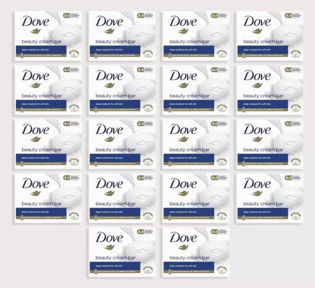 Dove Original Beauty Cream Bar Moisturising Cream 12x 90g Bars Fast Delivery!