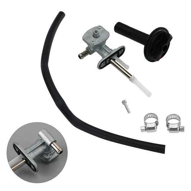 Fuel Valve Petcock & Lever Screw fit Kawasaki Prairie 360 KVF360 2003-2013 YU