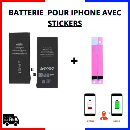 Batterie Interne Pour Iphone 5 6 6S 7 + Adhésif