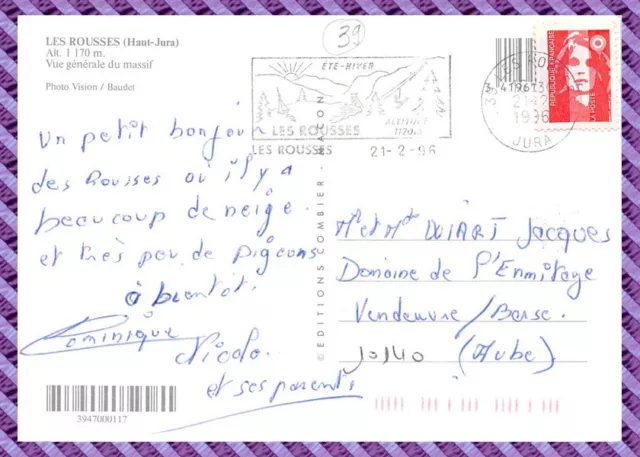 Carte postale - Les Rousses 2