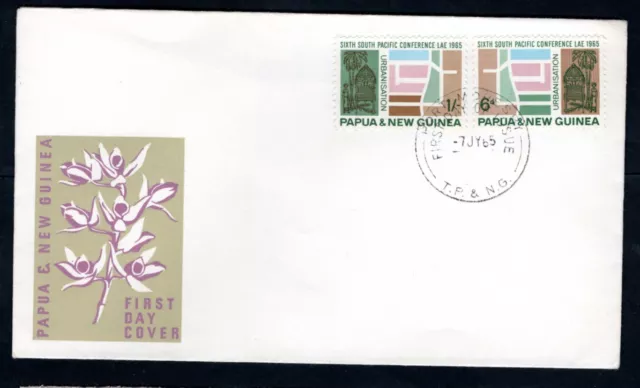 Papua New Guinea - 1965 6th South Pacific Conference First Day Cover