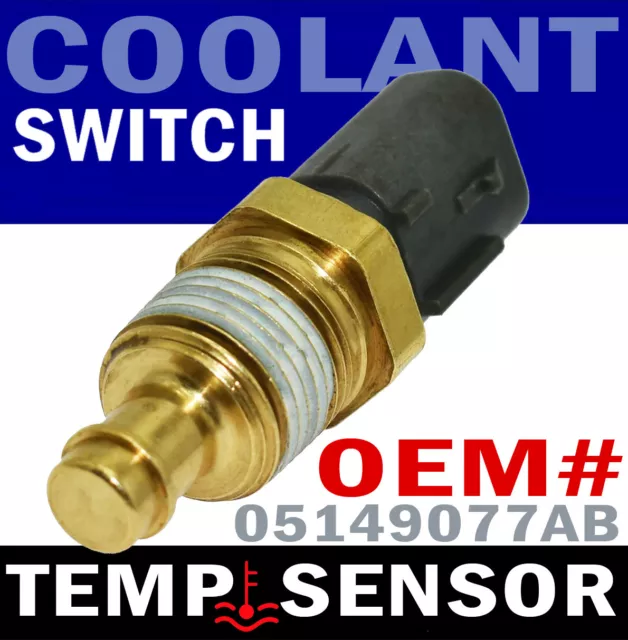 NEW Engine Coolant Temperature Sensor For Mopar Chrysler Dodge Jeep 05149077AB