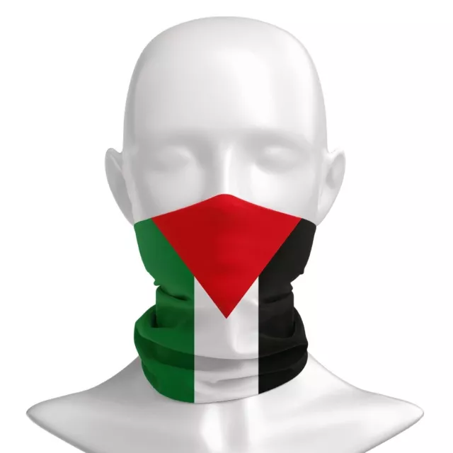 UV Protection Face Mask Cycling Mask Headscarf Palestine Flag Neck Gaiter