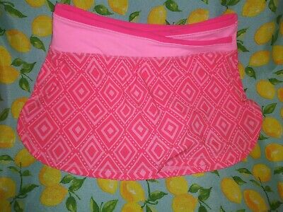 Ivivva By Lululemon Keep On Track Girls Skort Play Condition As Is 12