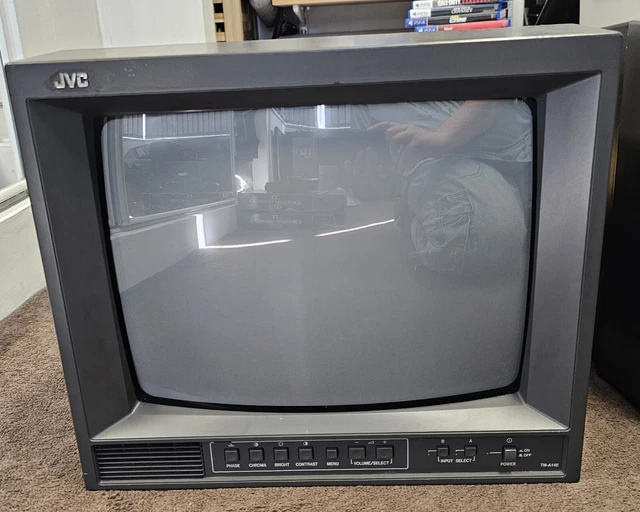 JVC Monitor TM-A14E - Retro Gaming - N64 - SNES - PlayStation 1 - 14 Inch - B