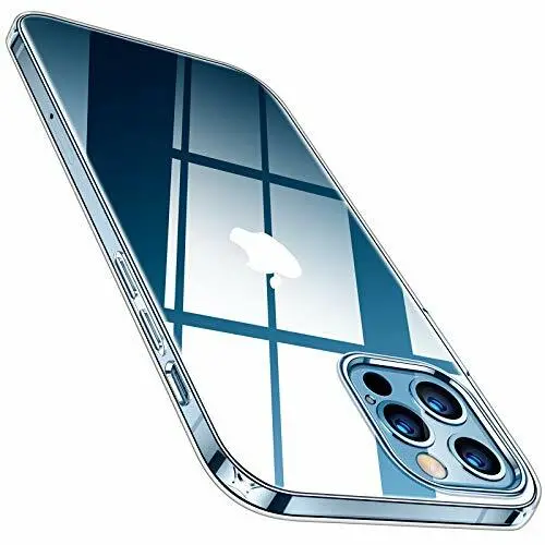 COQUE COMPATIBLE AVEC iPhone 12 Pro Max 6.7 Transparente Resiste  Jaunissement EUR 32,46 - PicClick FR