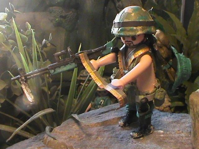 Playmobil Personnalisé US Ranger Vietnam 1967 – Pièce Unique