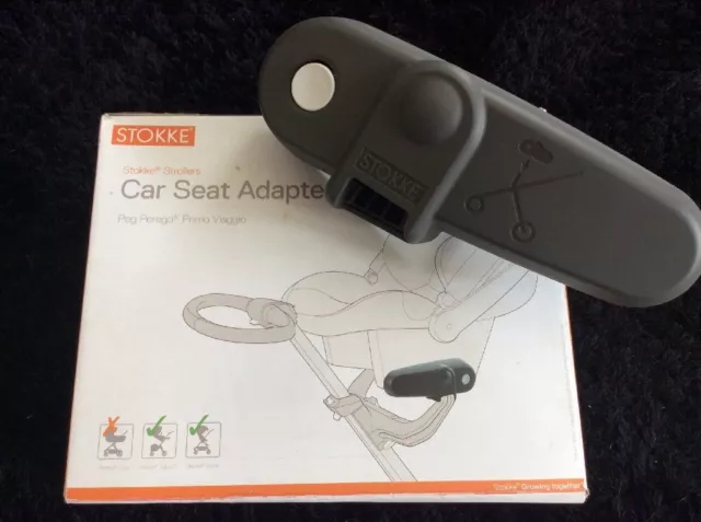 Stokke Peg Perego Primo Viaggio Car Seat Adapter. 1 Single Adapter Only. New. 3