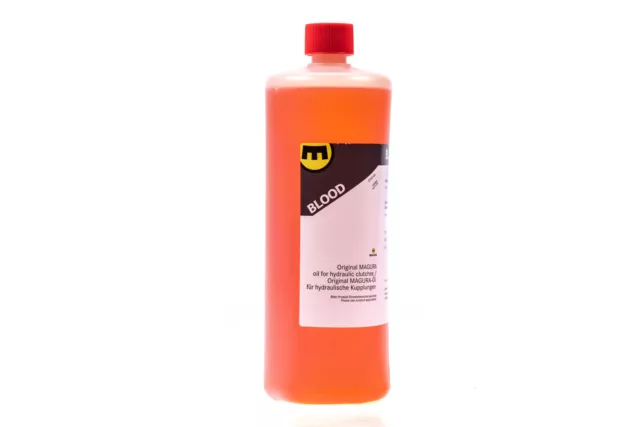 Magura Blood Kupplung Öl Bio-Hydraulik Öl 1000ml clutch fluid oil ROT