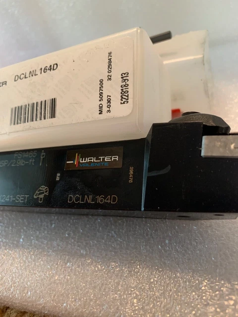 Walter DCLNL 164D 1.00" shank CNMG 43_ insert toolholder