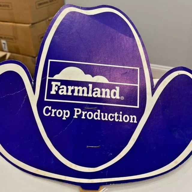 1980s Farmland Crop Production Government Program Policy USDA Promotional Fan
