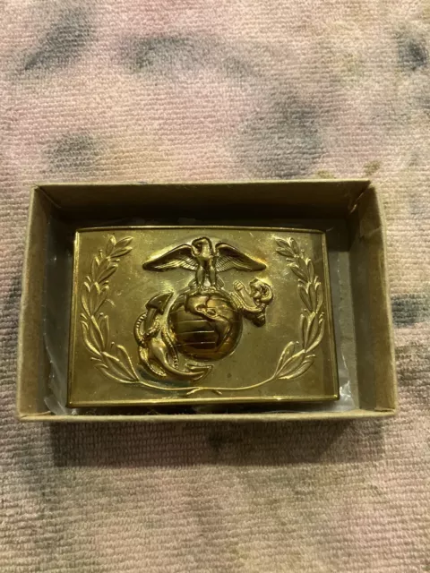 United States Marine Corp Senior non Commissioned Officer Belt Buckle.