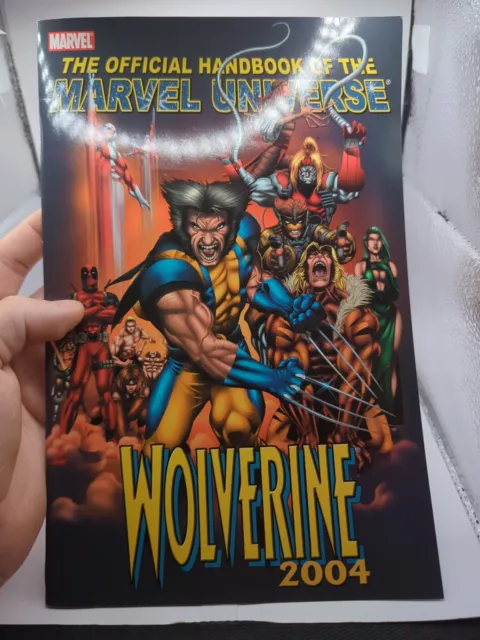 Official Handbook of the Marvel Universe Wolverine 2004 1 Marvel Comics 2004