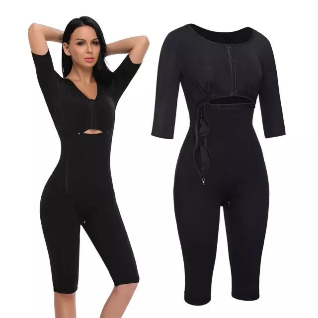 Women Full Body Shaper Post Surgery Seamless Fajas Compression Garment Corset UK