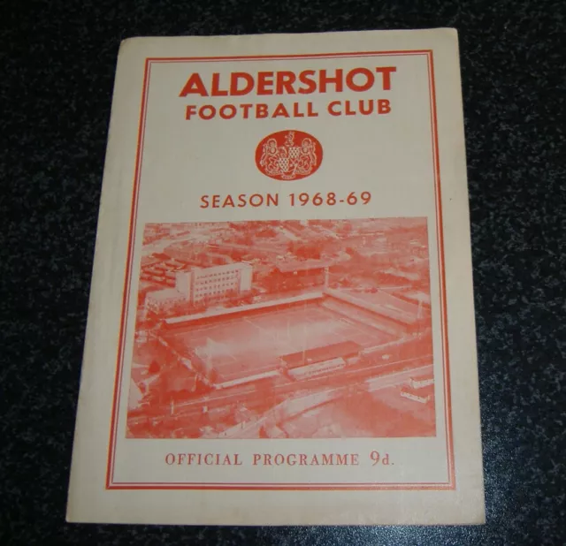Aldershot v Brentford 1968/69