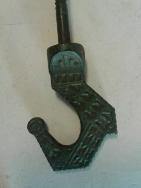 Antique Plant Light Ceiling Hanging Hook Vintage Cast Iron Bird Cage Hanger 2